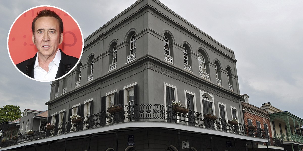 Casa encantada de Nicolas Cage.