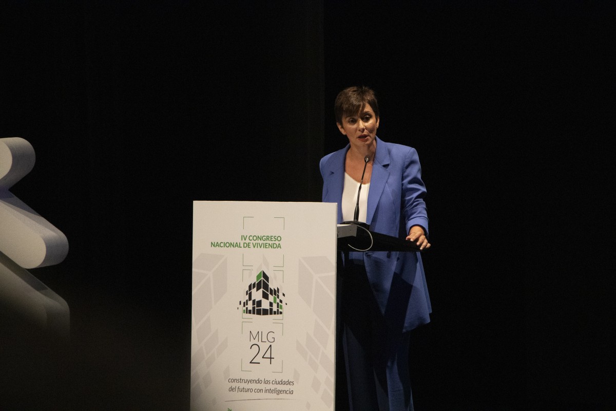 Isabel Rodríguez, ministra de Vivienda