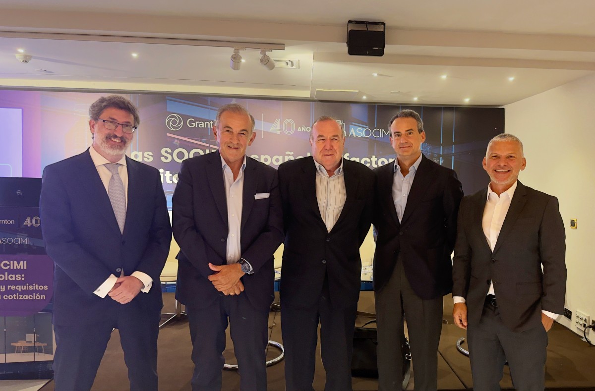 Presentación del informe de socimis