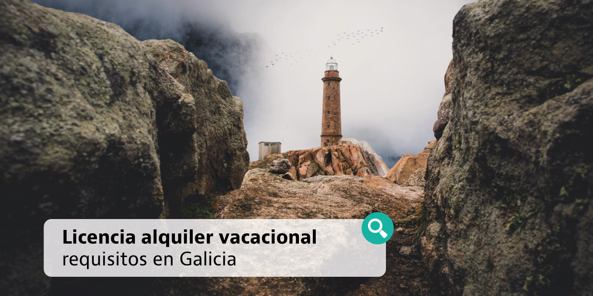 Licencia alquiler vacacional Galicia