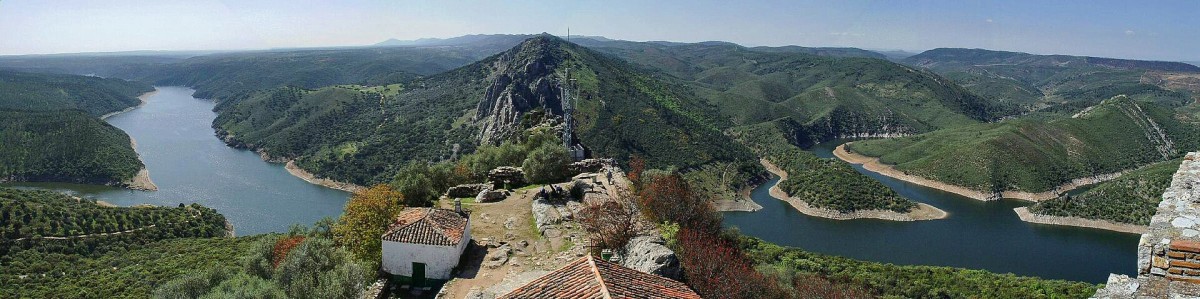 Vista del parque desde el castillo