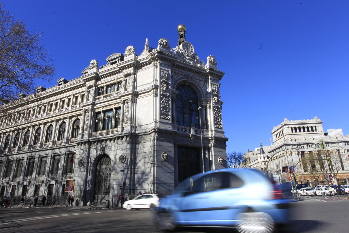 Fachada del Banco de España