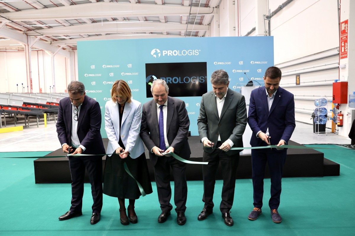 Inauguración de la nave de Prologis en Sant Boi (Barcelona)