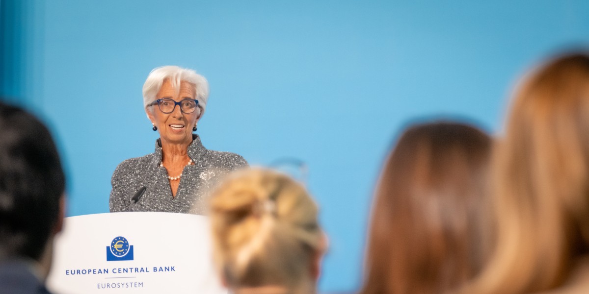 Christine Lagarde, presidenta del BCE