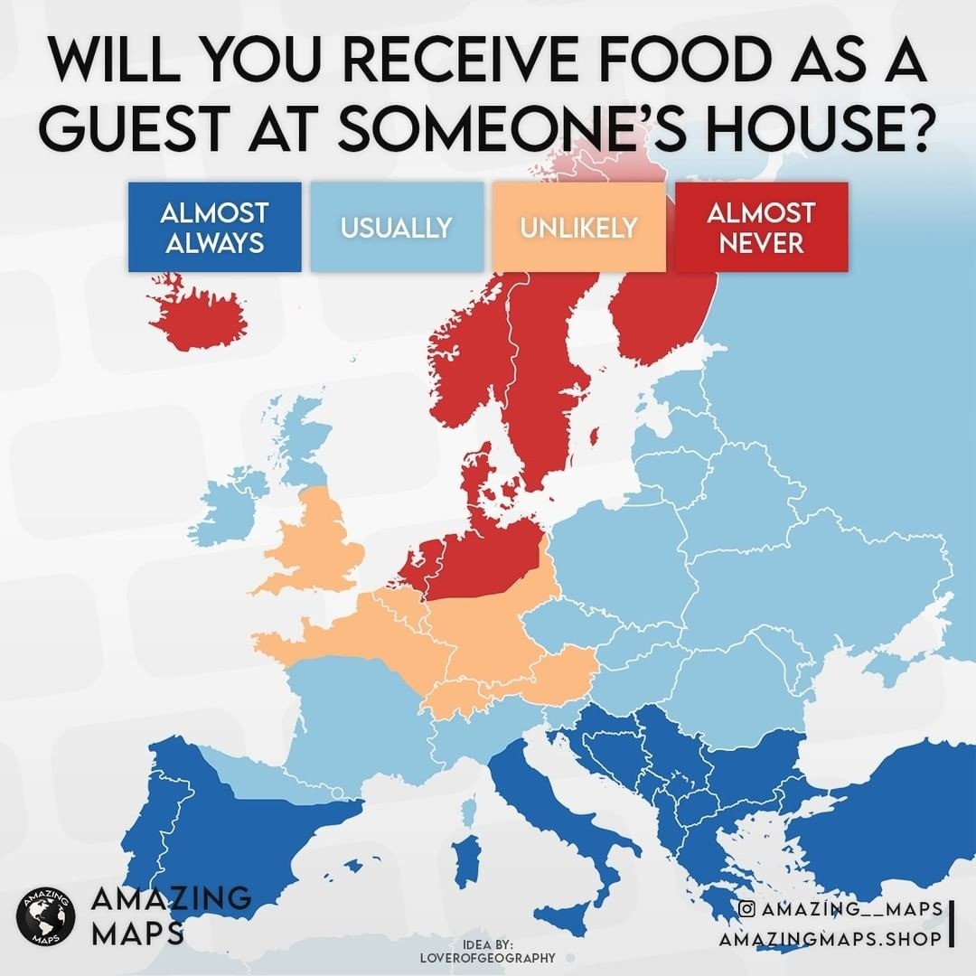 Te ofrecerán tomar algo si te invitan a casa