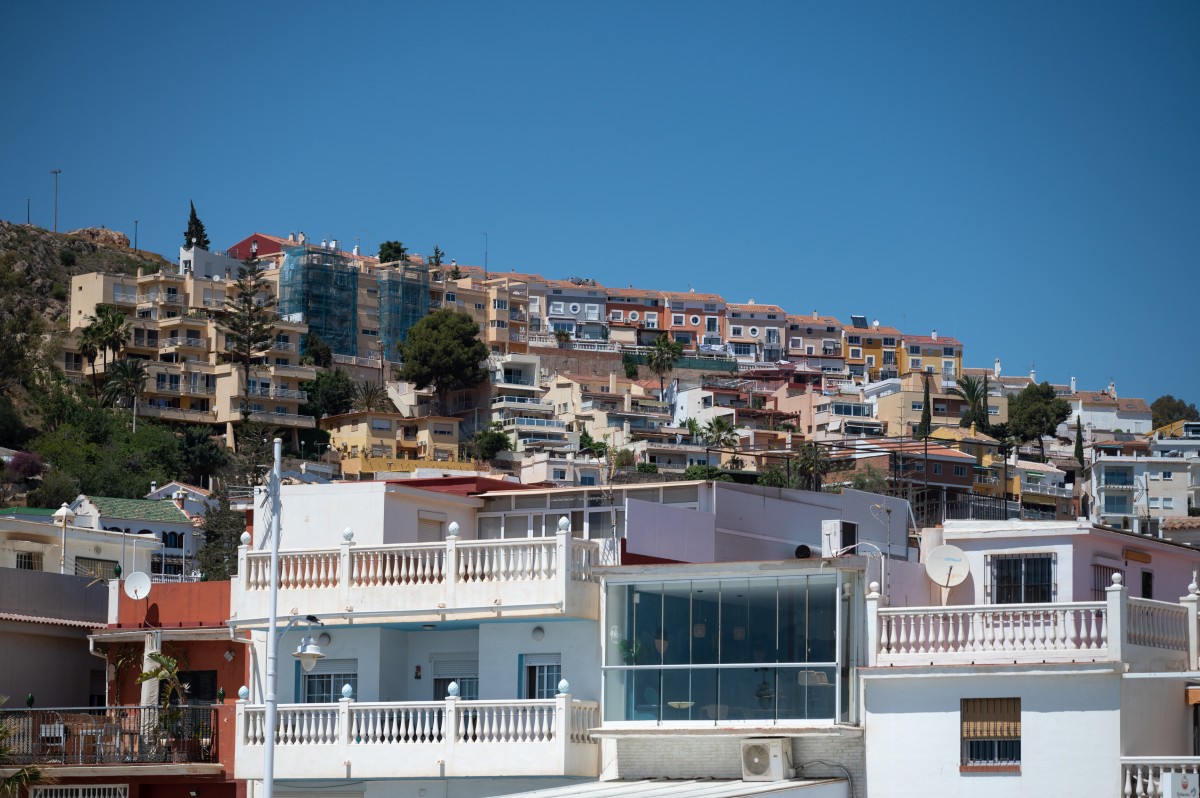 Viviendas en la costa de Málaga