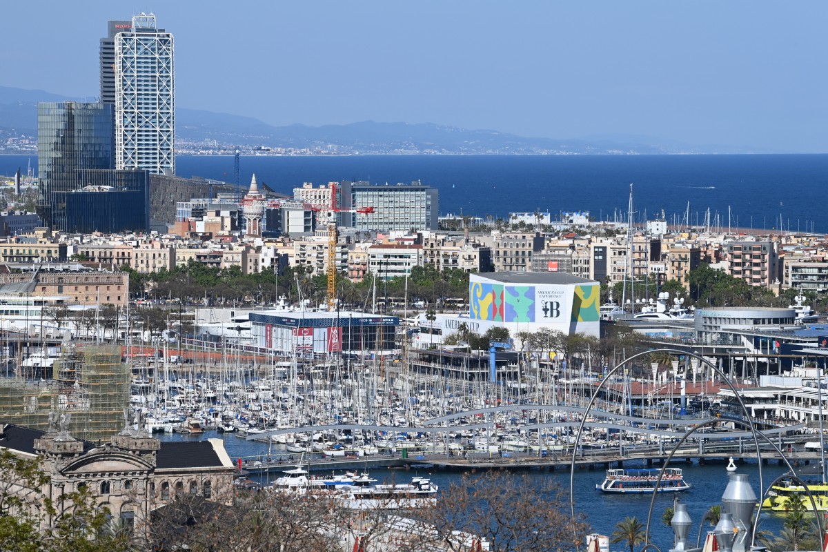 Vistas panorámicas a la ciudad de Barcelona