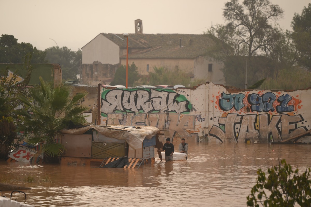 Episodio de fuertes lluvias e inundaciones en Valencia