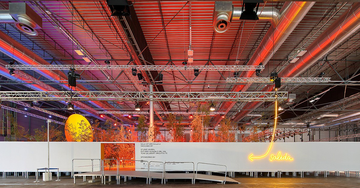 ‘Salida’ Sala VIP de ARCO, Madrid. 