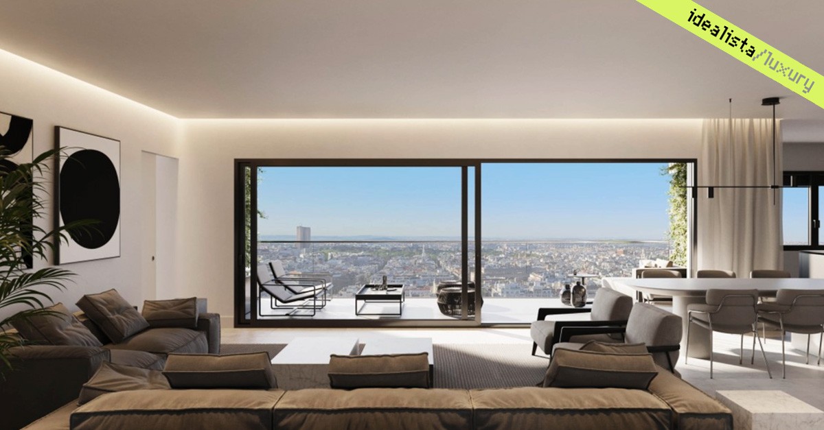 Planta 19 de las viviendas de Lar y BlackRock en Madrid