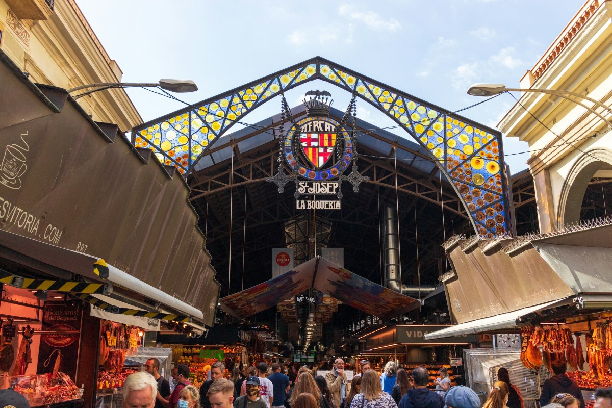 Barcelona food market