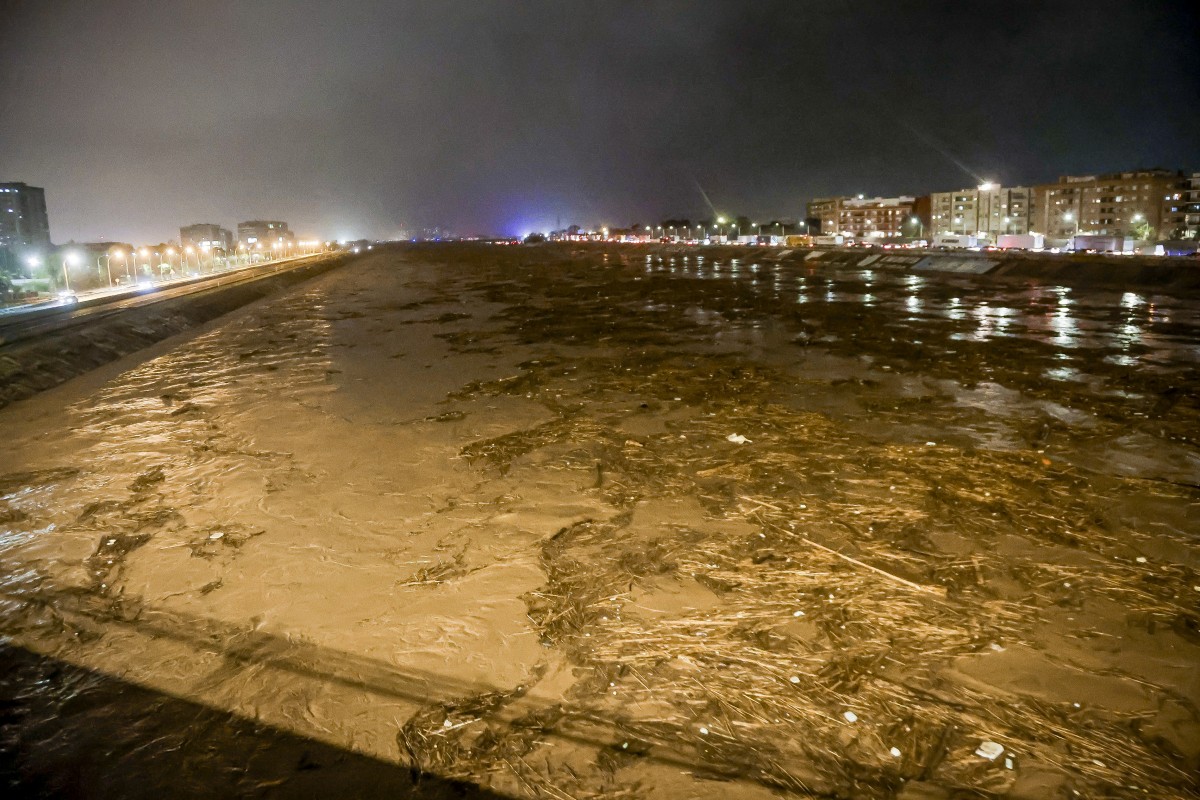 Episodio de fuertes lluvias e inundaciones en Valencia
