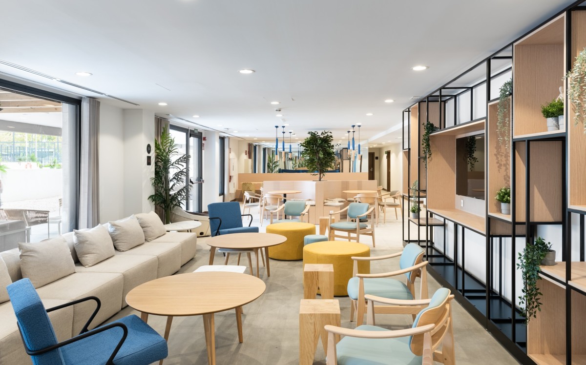 Complejo de vivienda flexible de Nodis en Pozuelo