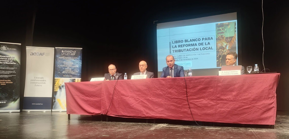 Los Inspectores de la Hacienda Local proponen 100 medidas para una reforma integral de todos y cada uno de los tributos locales