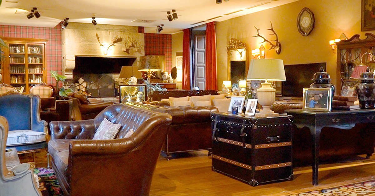 Zona de estar del hotel