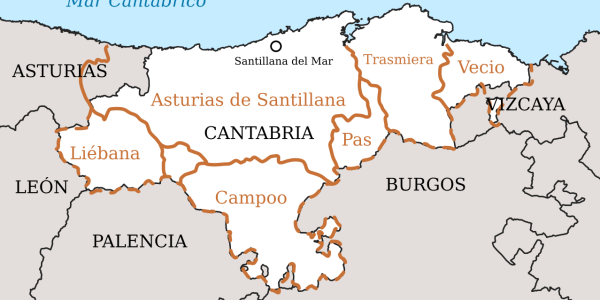 mapa comarcas cantabria