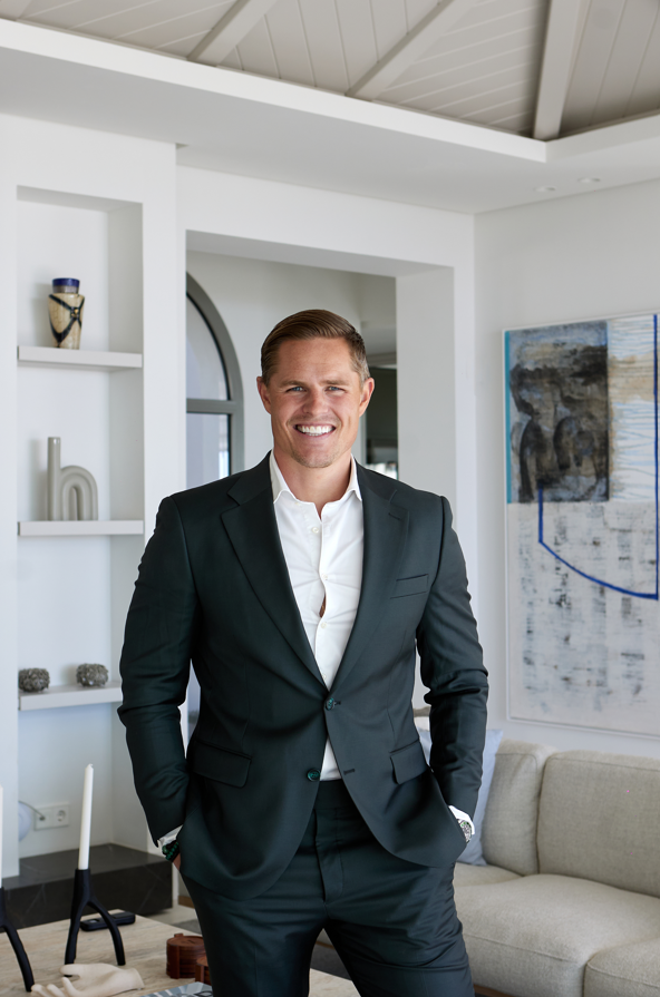 Eric Ebbing, CEO of Homerun Brokers, a luxury agency in Marbella with a series on Netflix