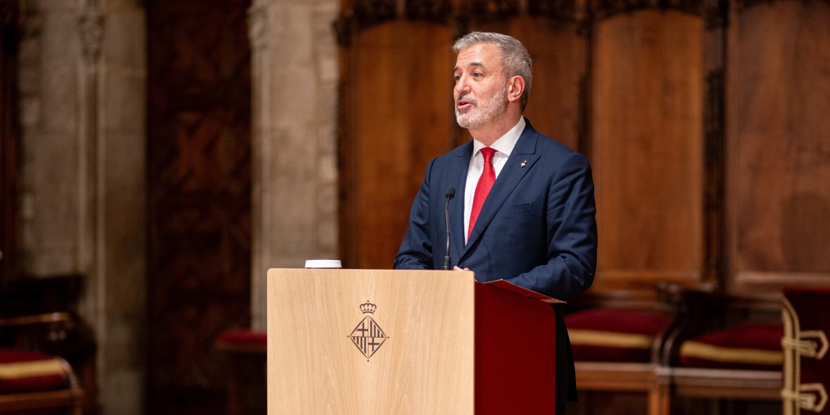 El alcalde de Barcelona, Jaume Collboni