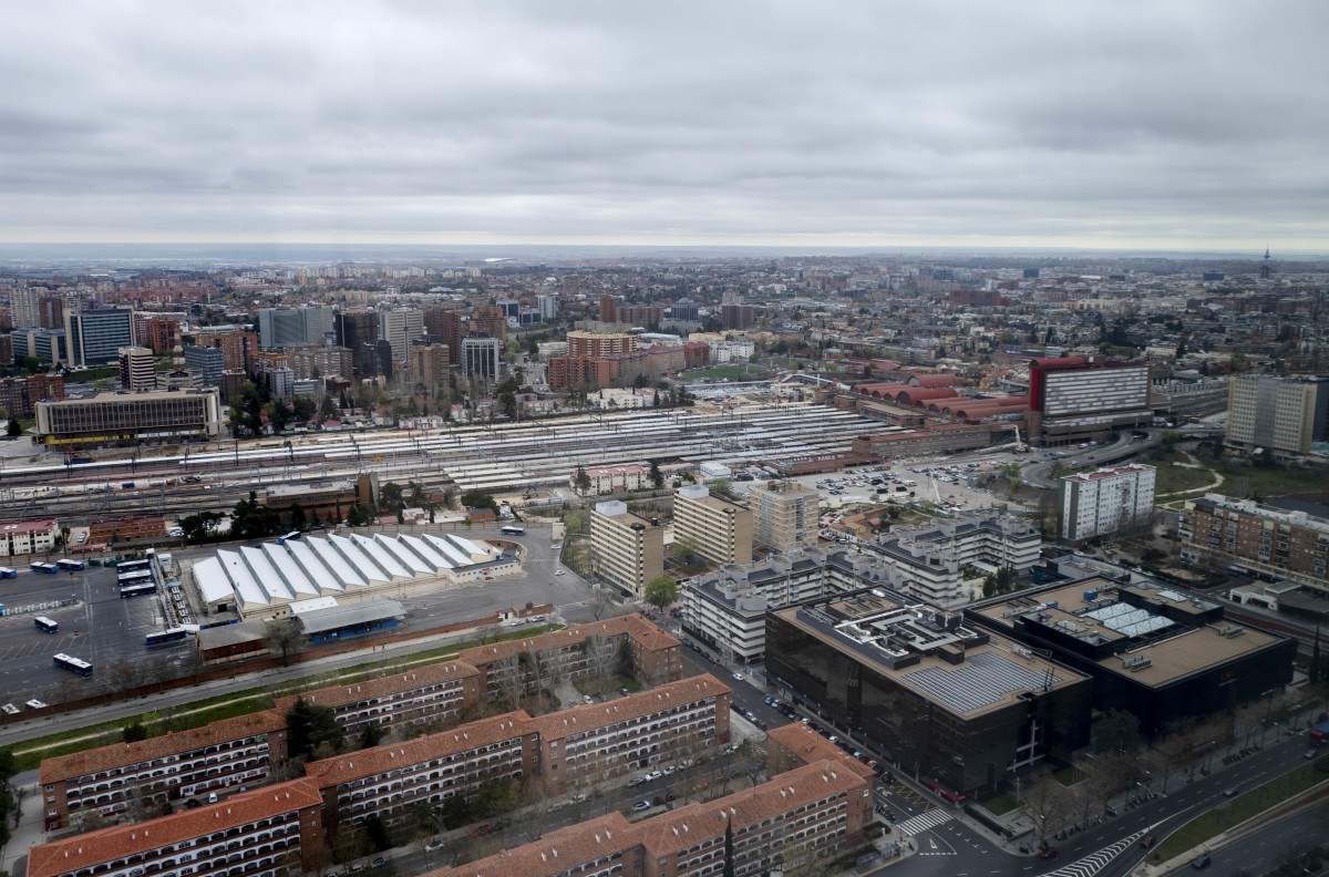 La venta de los terrenos de Adif y Renfe a Crea Madrid Nuevo Norte se hará efectiva mañana Vista general del lugar donde se situará el Centro de Negocios de Madrid Nuevo Norte (MNN)