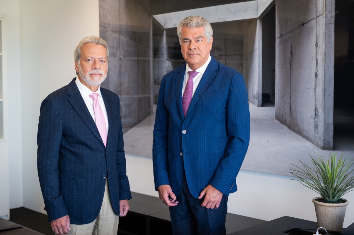 OHLA asegura el 50% de su próxima ampliación de 80 millones de euros tras encontrar nuevos inversores Archivo - Luis Amodio y Mauricio Amodio, presidente y vicepresidente de OHLA