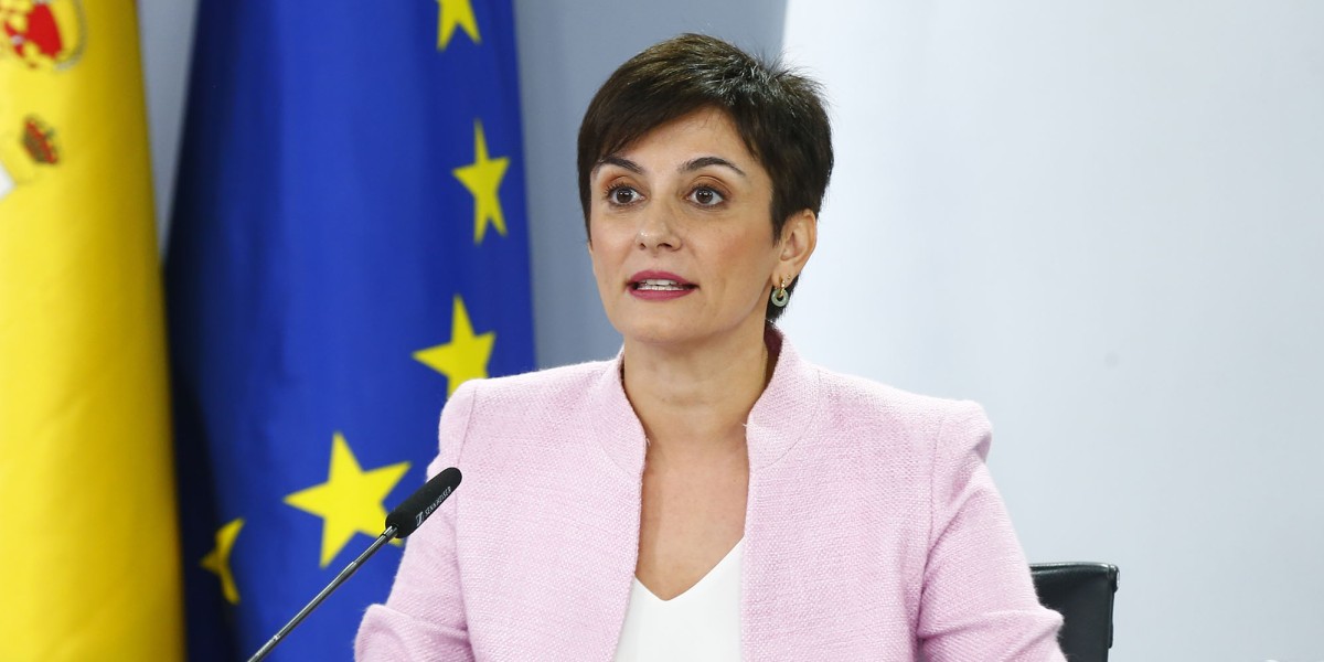 Isabel Rodríguez, ministra de Vivienda