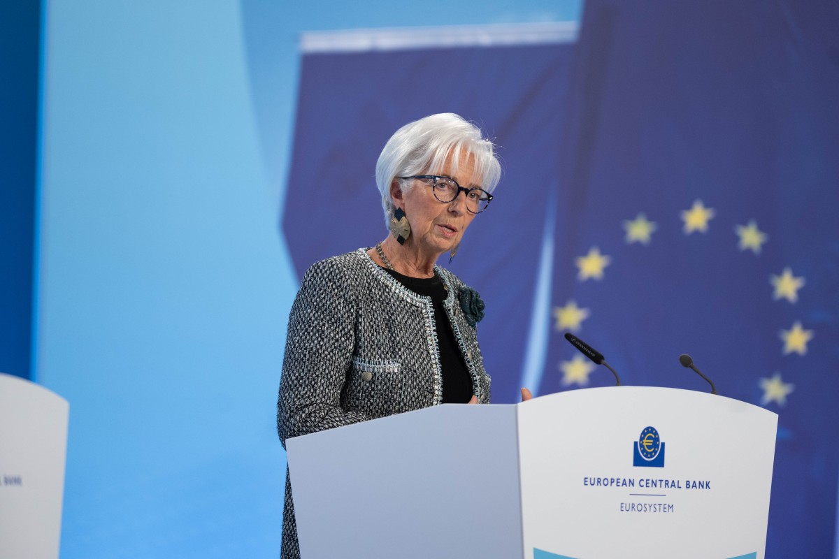 Christine Lagarde, presidenta del BCE