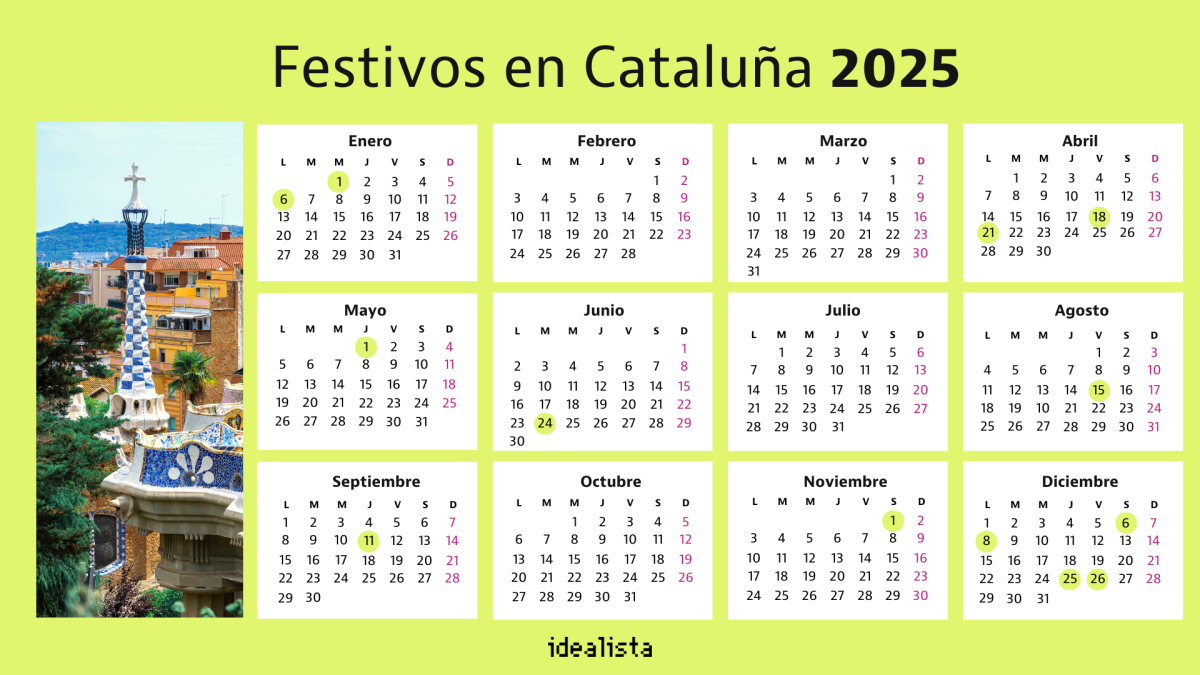 Calendario laboral 2025 Cataluña