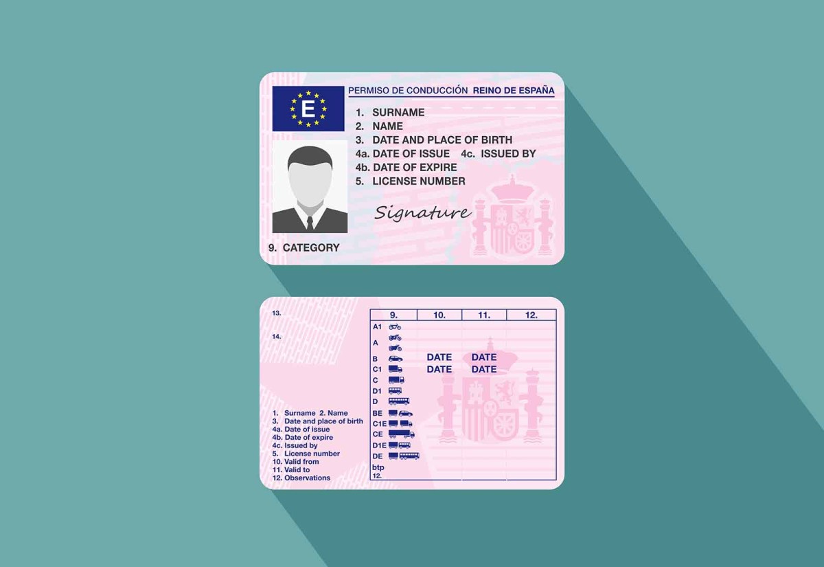 Qué son los códigos del carnet de conducir