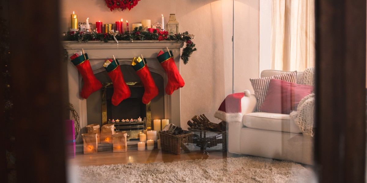 chimenea navidad