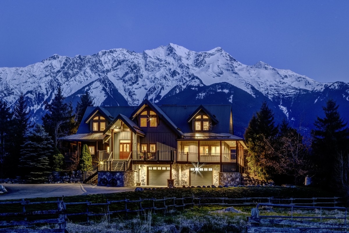 Refugio campestre en Whistler (Canadá)