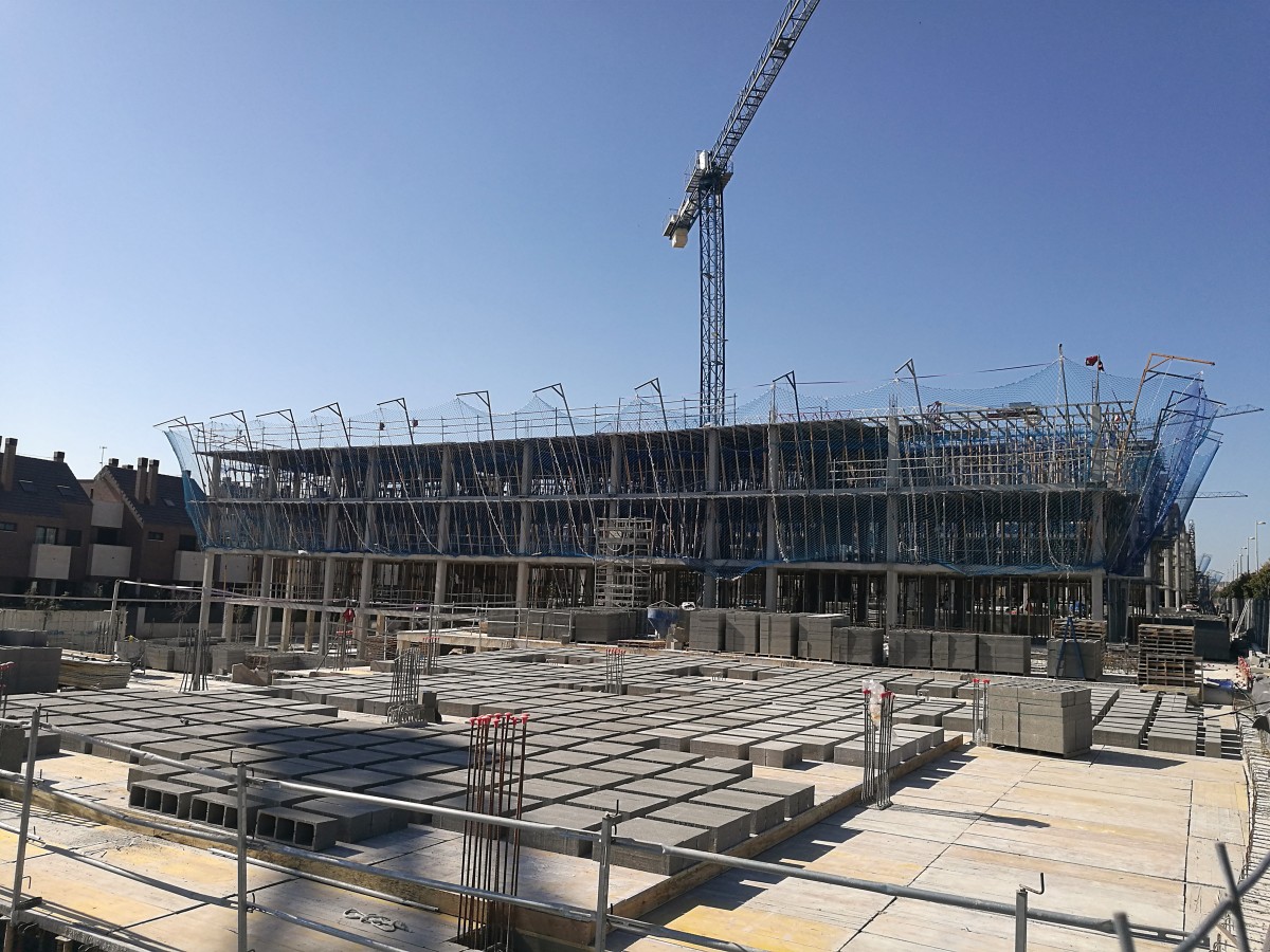 Construcción de viviendas en Madrid