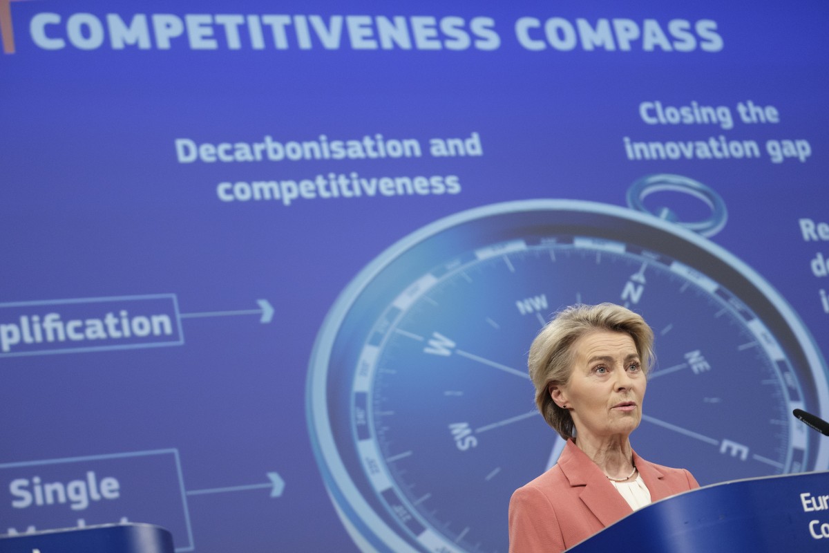 Ursula von der Leyen, presidenta de la Comisión Europea