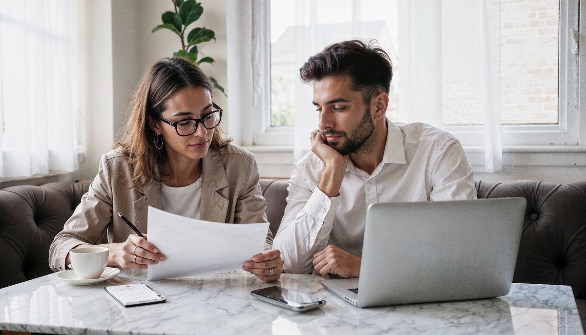 Dividir los gastos proporcionalmente en pareja