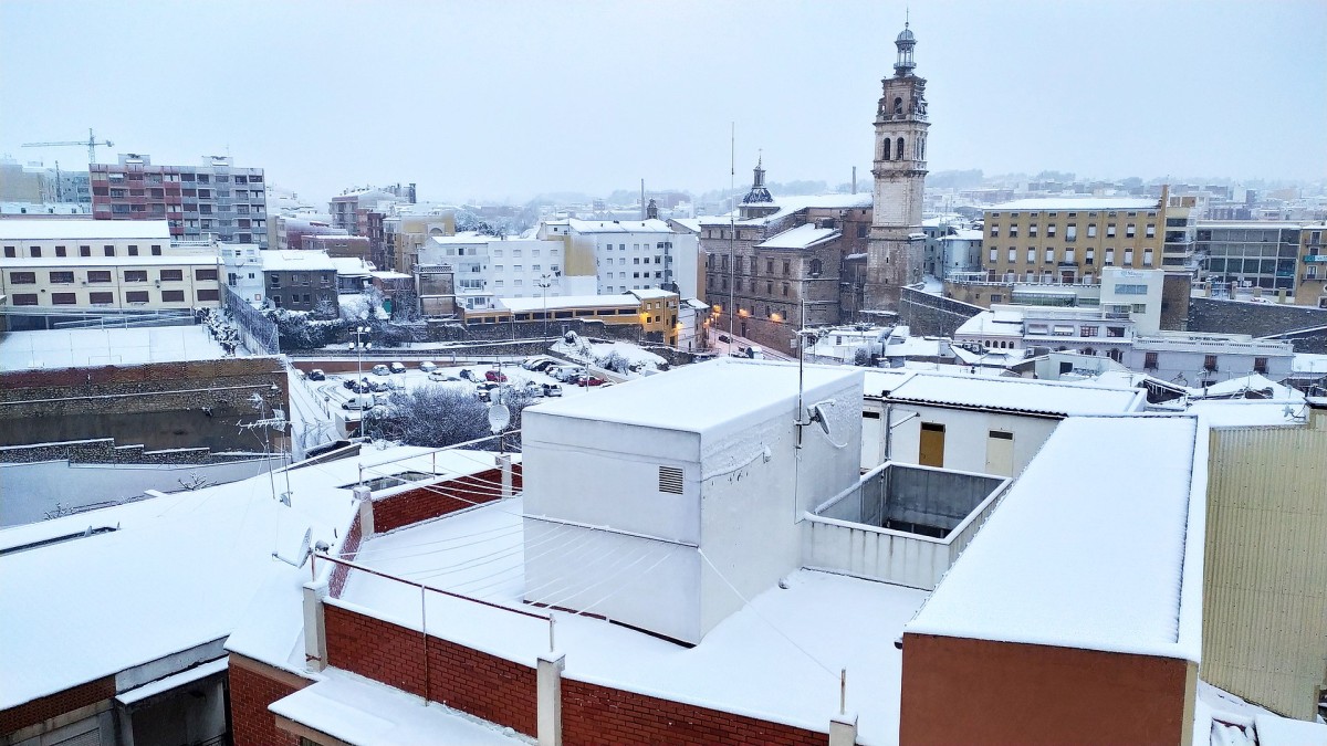 Ontinyent innevato