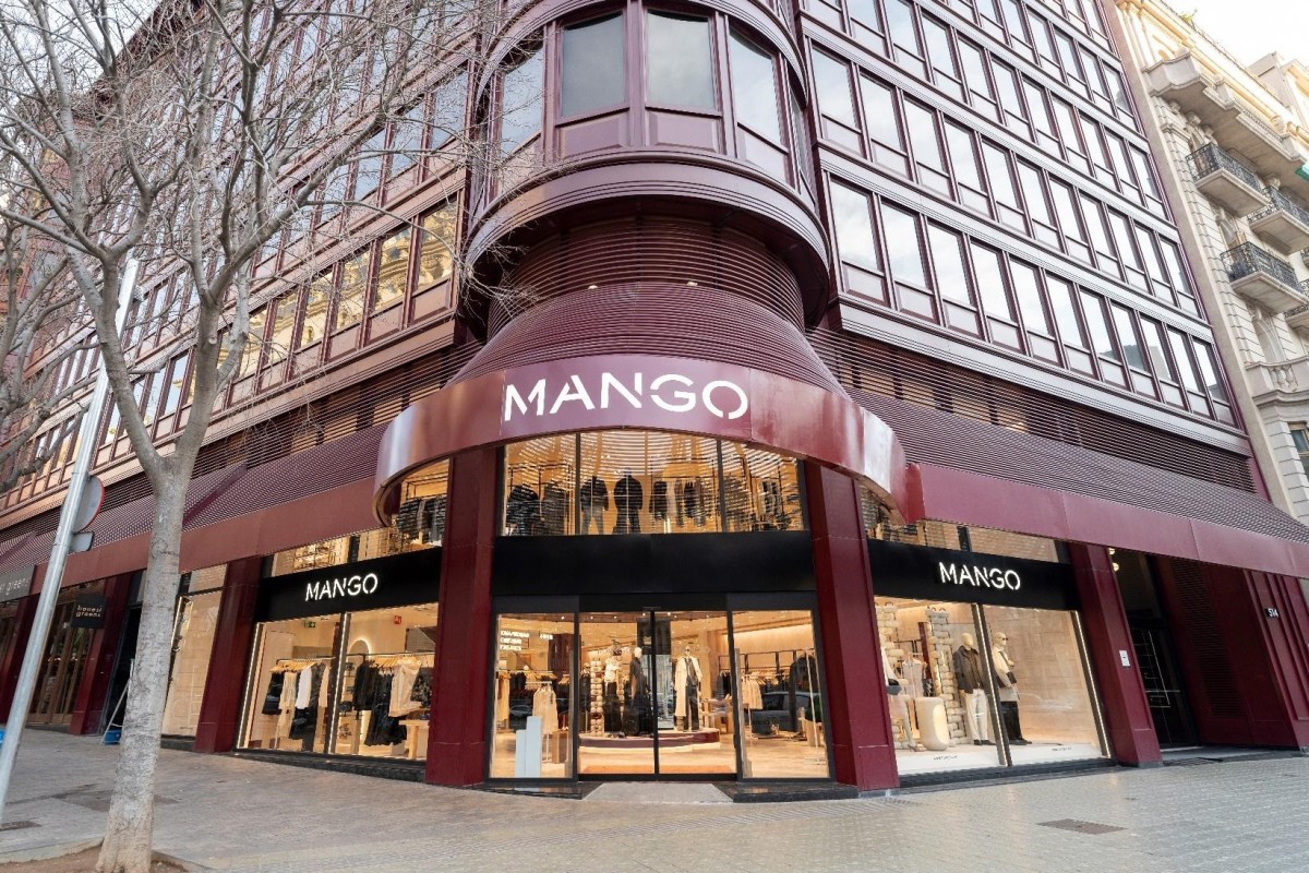 La nova 'flagship store' de Mango al número 514 de l'avinguda Diagonal de Barcelona