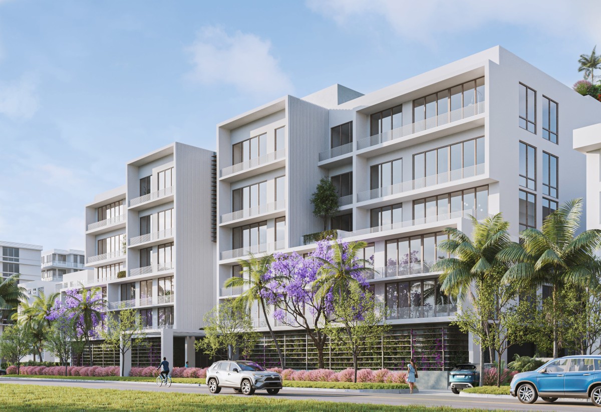 Archivo - Edificio residencial de OHLA en Miami