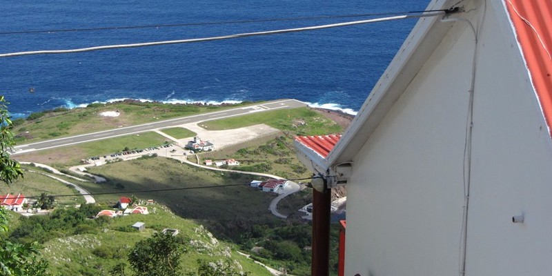 aeropuerto de saba