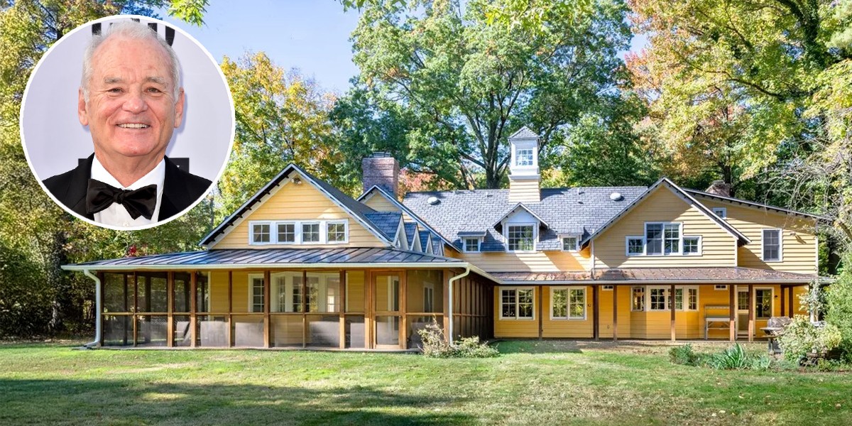 Encantadora casa rural de Bill Murray