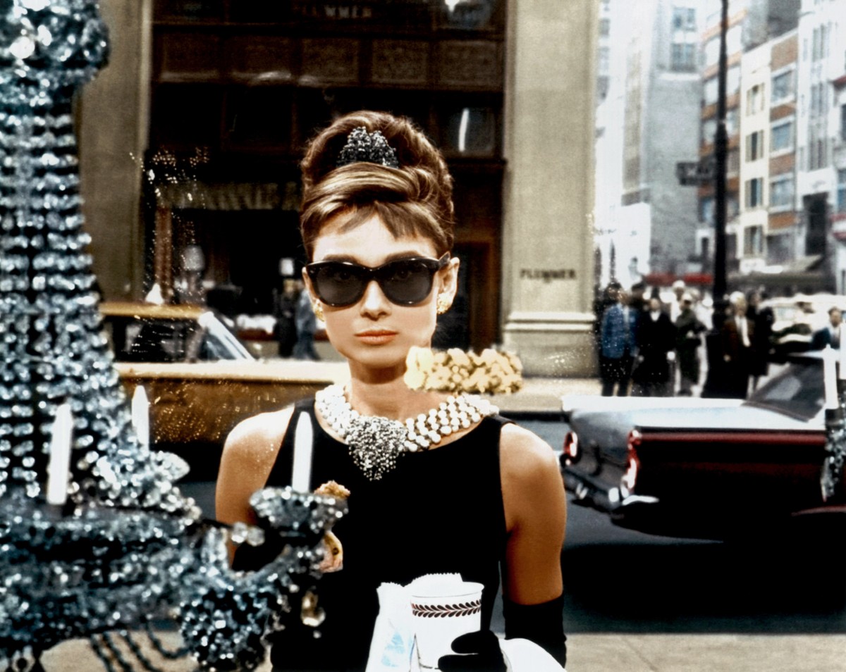 Audrey Hepburn en la famosa película 'Desayuno con diamantes'