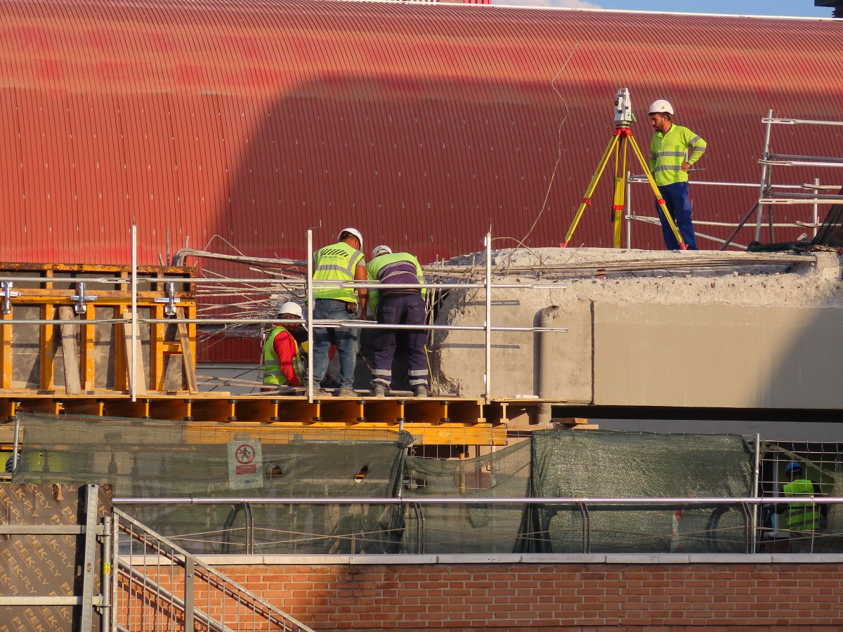 Trabajadores de la construcción