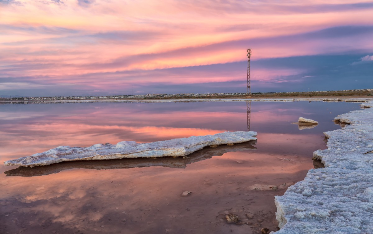 Lagune rose de Torrevieja
