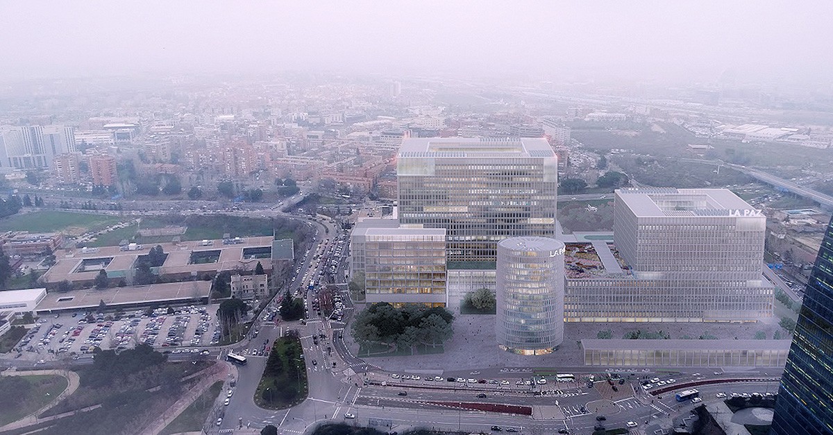 Concurso para el nuevo hospital de La Paz. Burgos y Garrido arquitectos