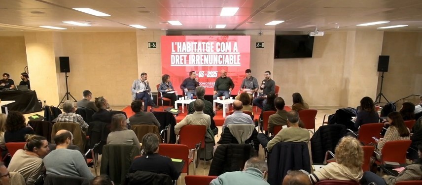 Agentes de la propiedad inmobiliaria de Baleares piden consenso político para frenar la crisis de vivienda Una de las mesas de la jornada sobre la vivienda organizada por el PSIB.