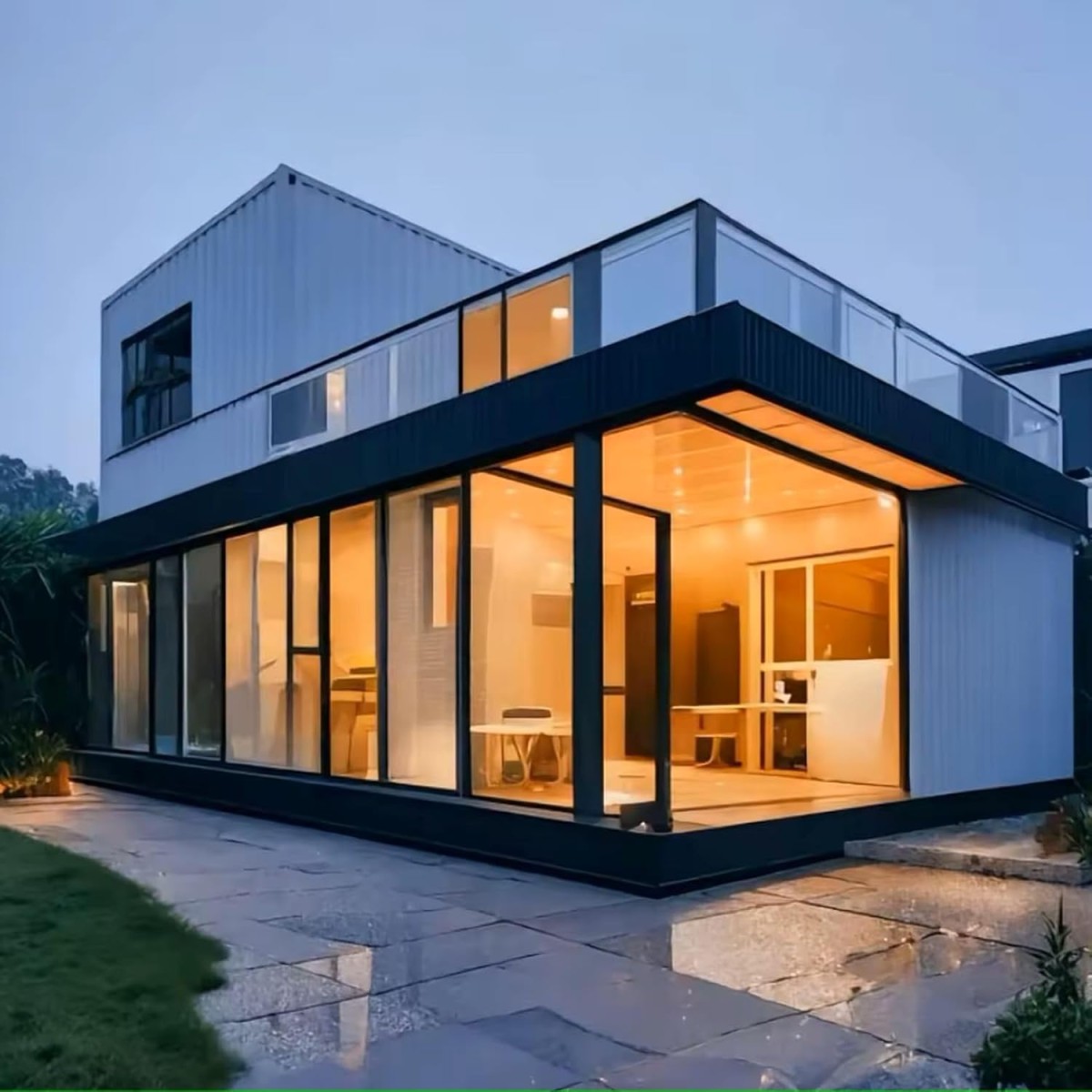Casa prefabricada de lujo barata