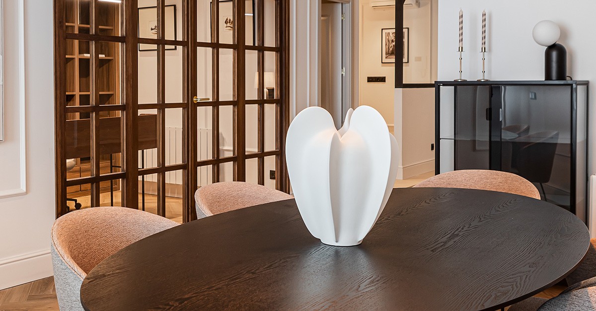 Comedor reformado en la calle Hortaleza