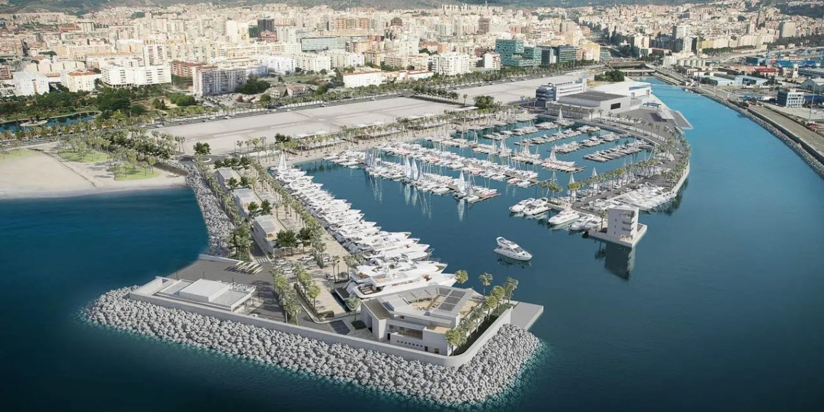 Future marina in Malaga
