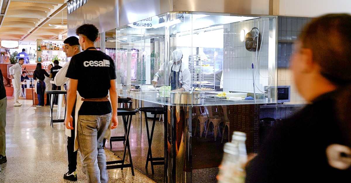 Cesal gestiona el Mercado San Cristóbal de Madrid Interior del mercado