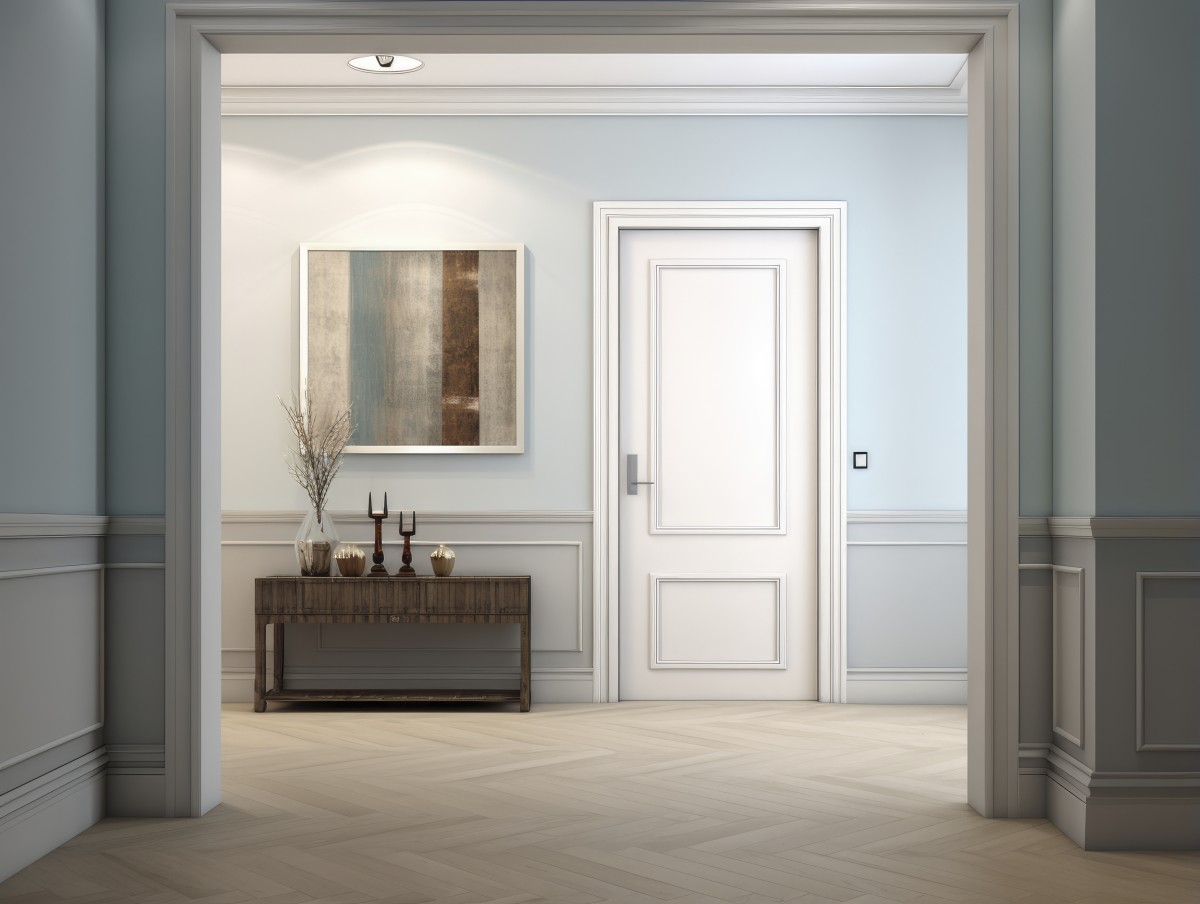 Cómo limpiar puertas lacadas en blanco