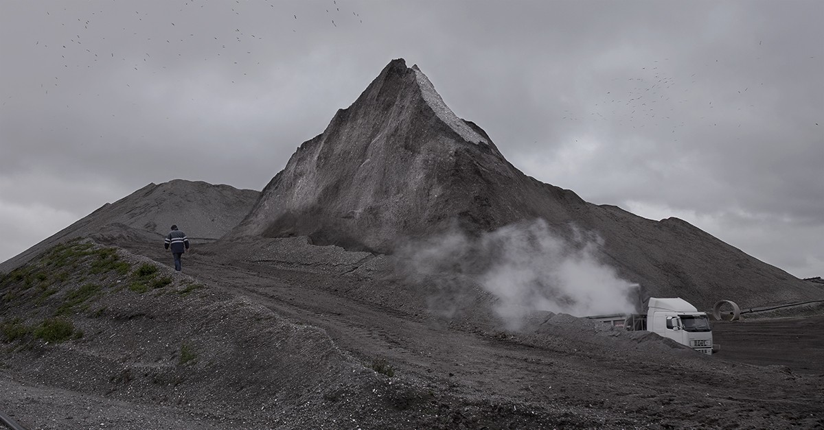 Montaña de cenizas