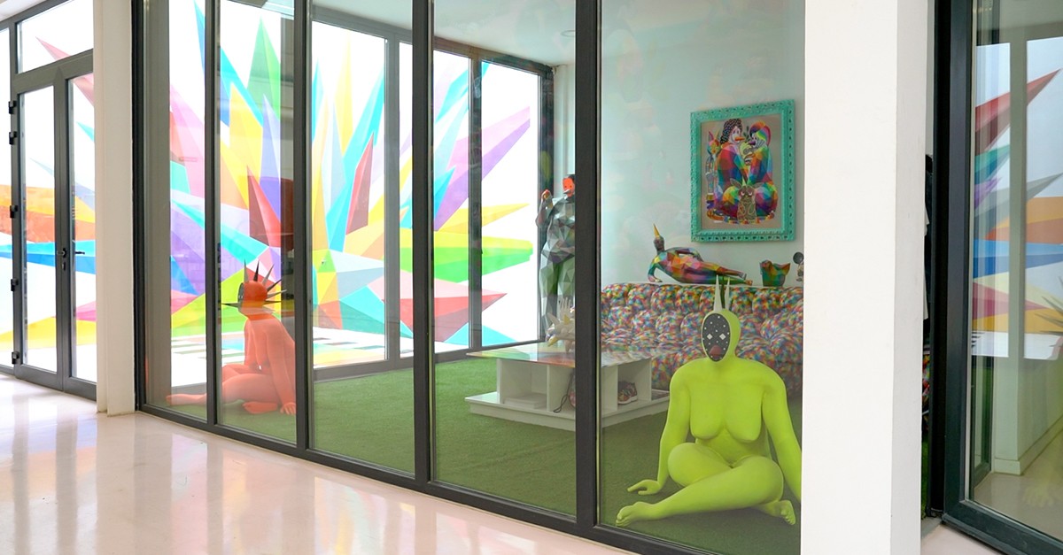 Obra de arte de Okuda